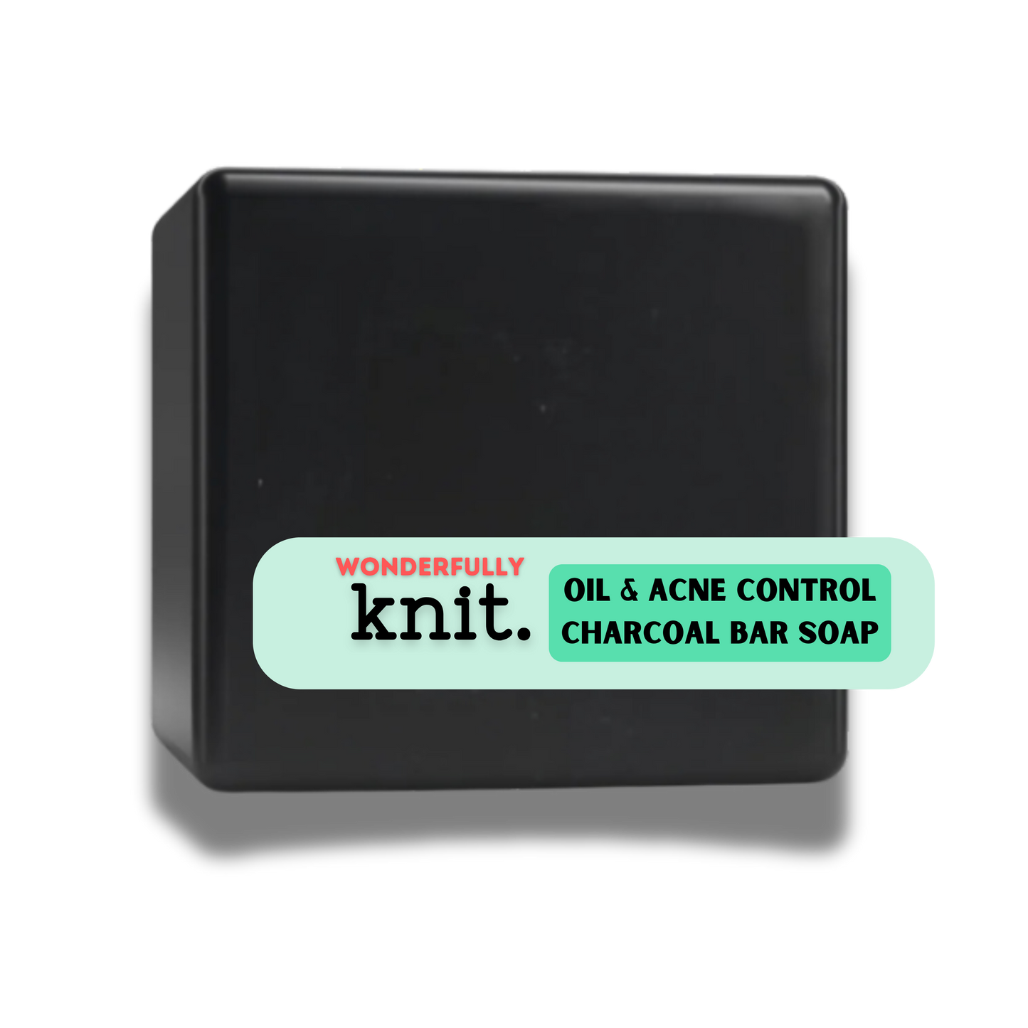 Wonderfully Knit Charcoal Bar Soap