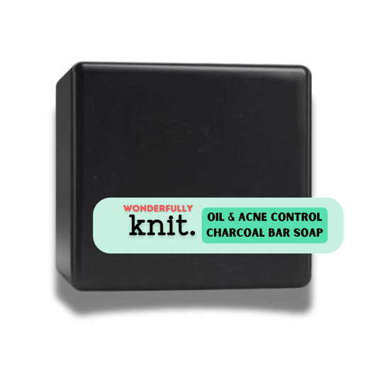 Wonderfully Knit Charcoal Bar Soap